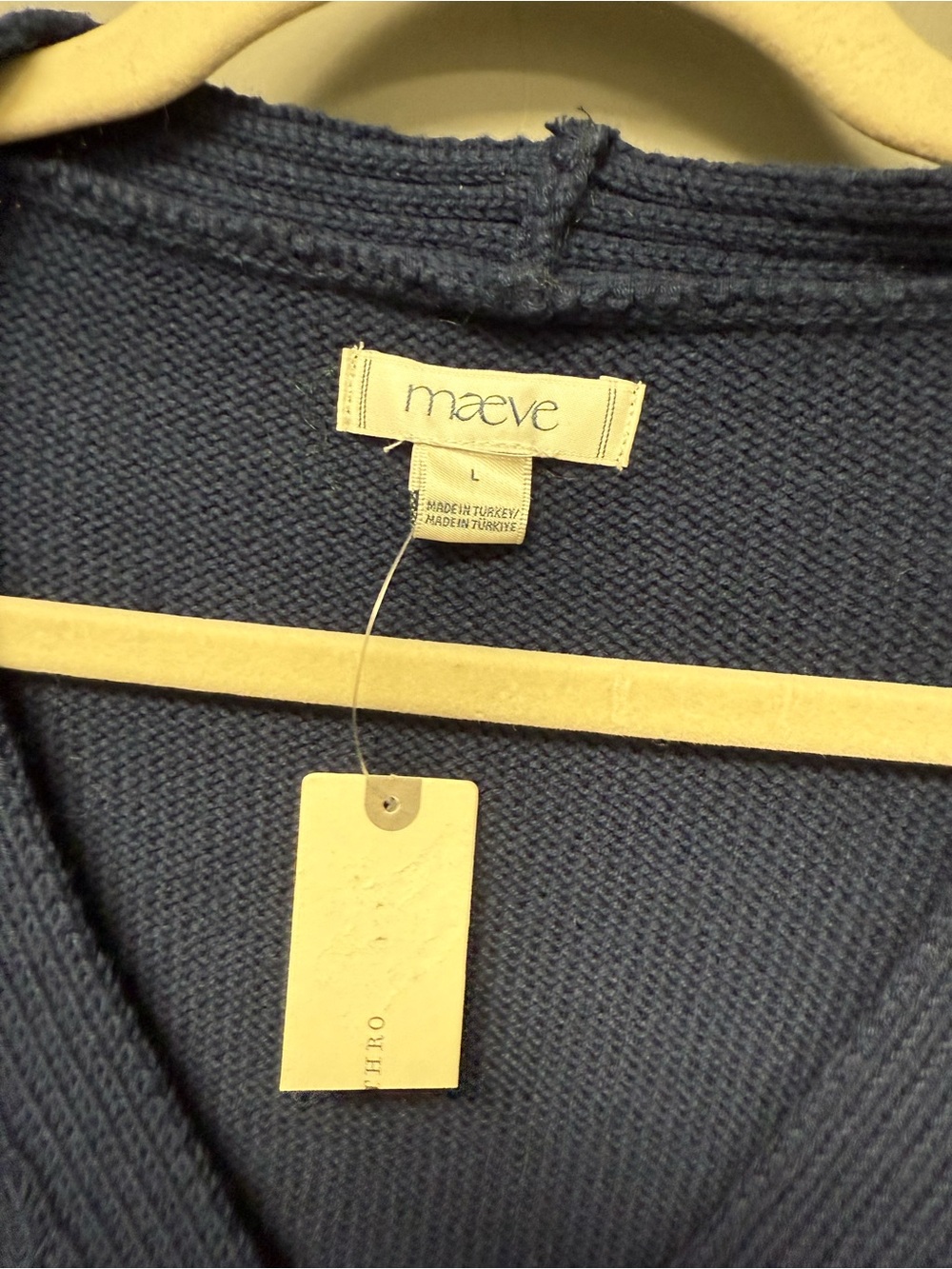 Maeve Embellished V-Neck Cardigan Sweater - Picture 7 of 8